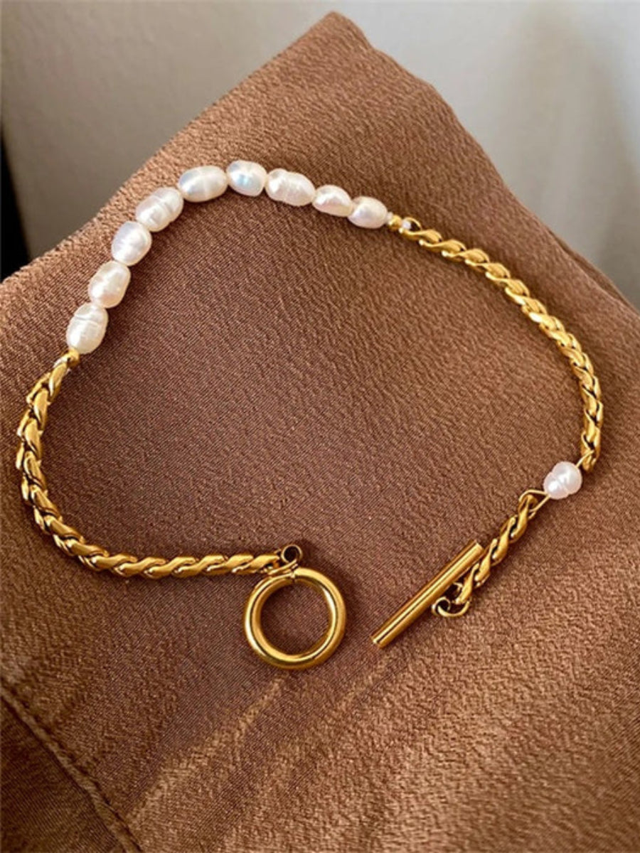 Irregular Pearl Bracelet