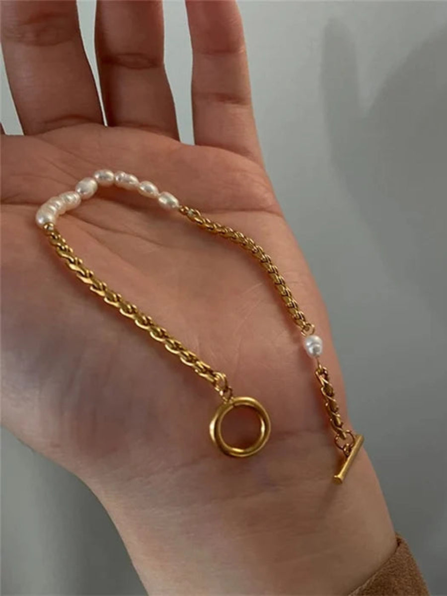 Irregular Pearl Bracelet