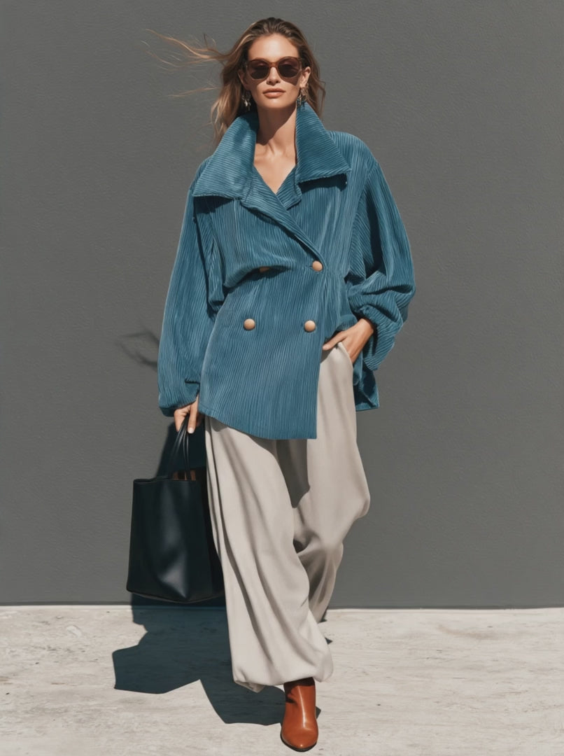 Corduroy Long-sleeve Jacket